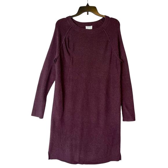 Sweater Dress Midi Cozy Knit Transitional - Picture 1 of 7